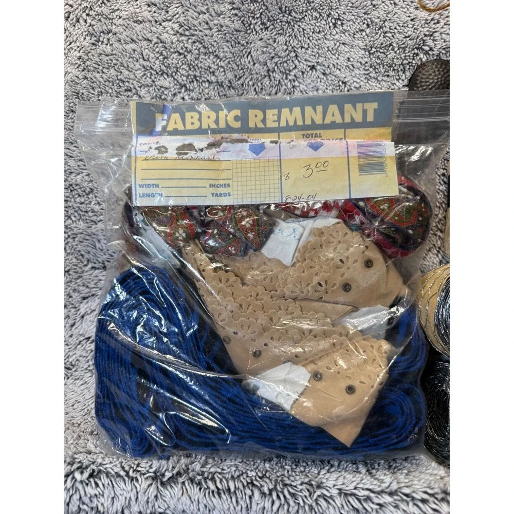 Granny Cottagecore Craft Junk Drawer Lot‎ - Folk Art Fabric Chicken Wire Media
